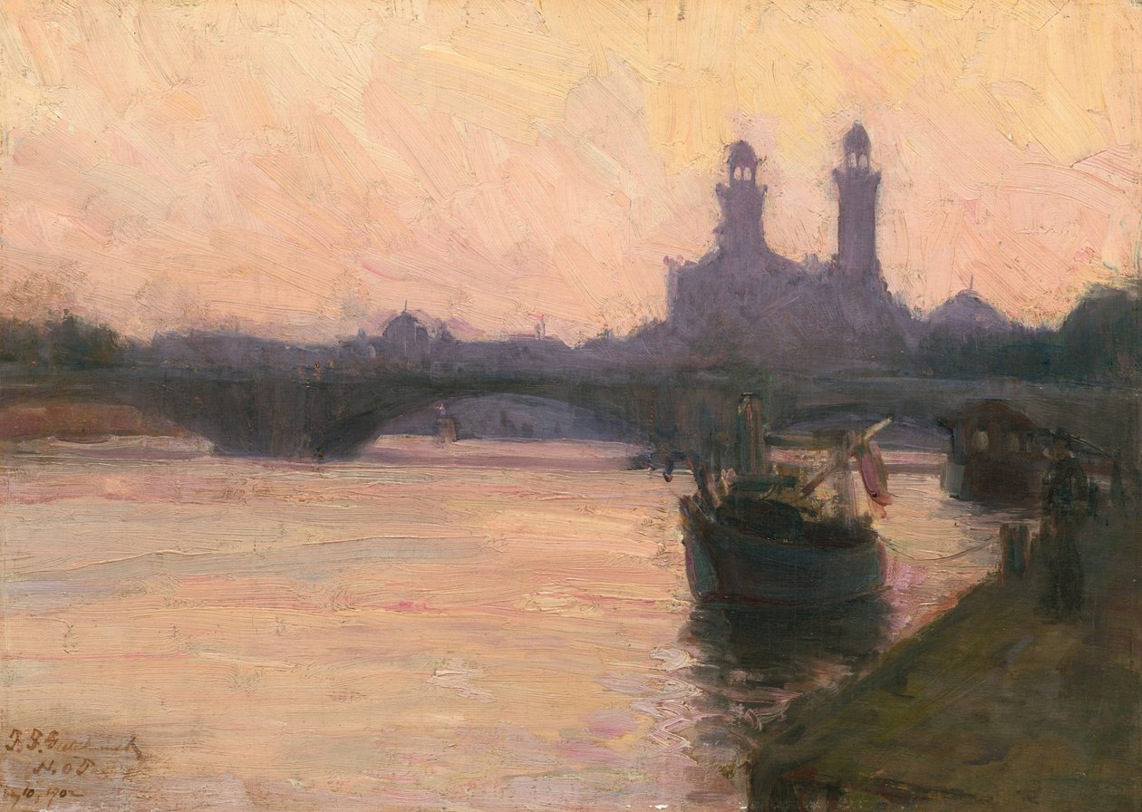La Seine - Henry Ossawa Tanner