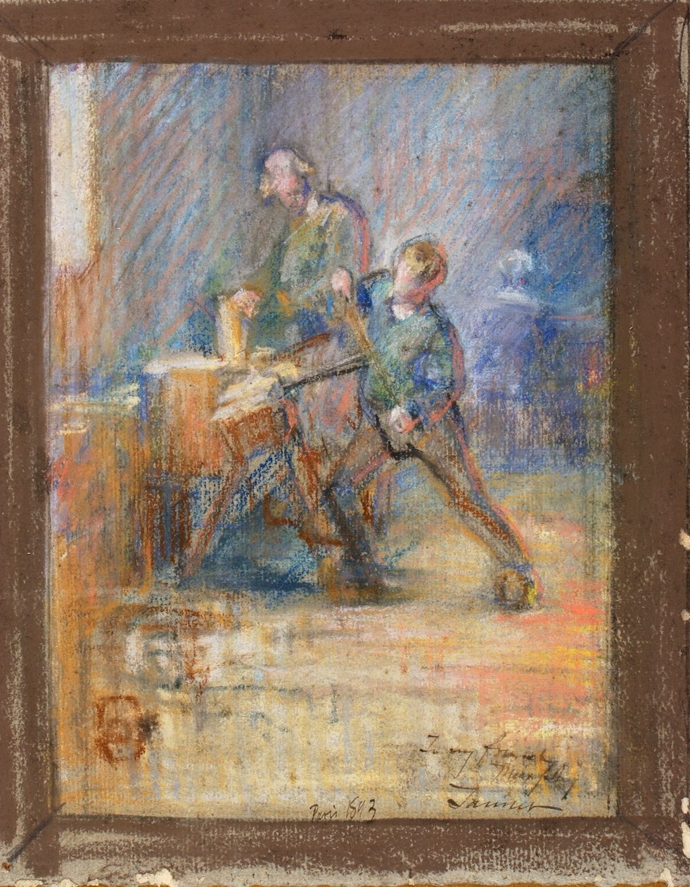 Le jeune fabricant de sabots - Henry Ossawa Tanner
