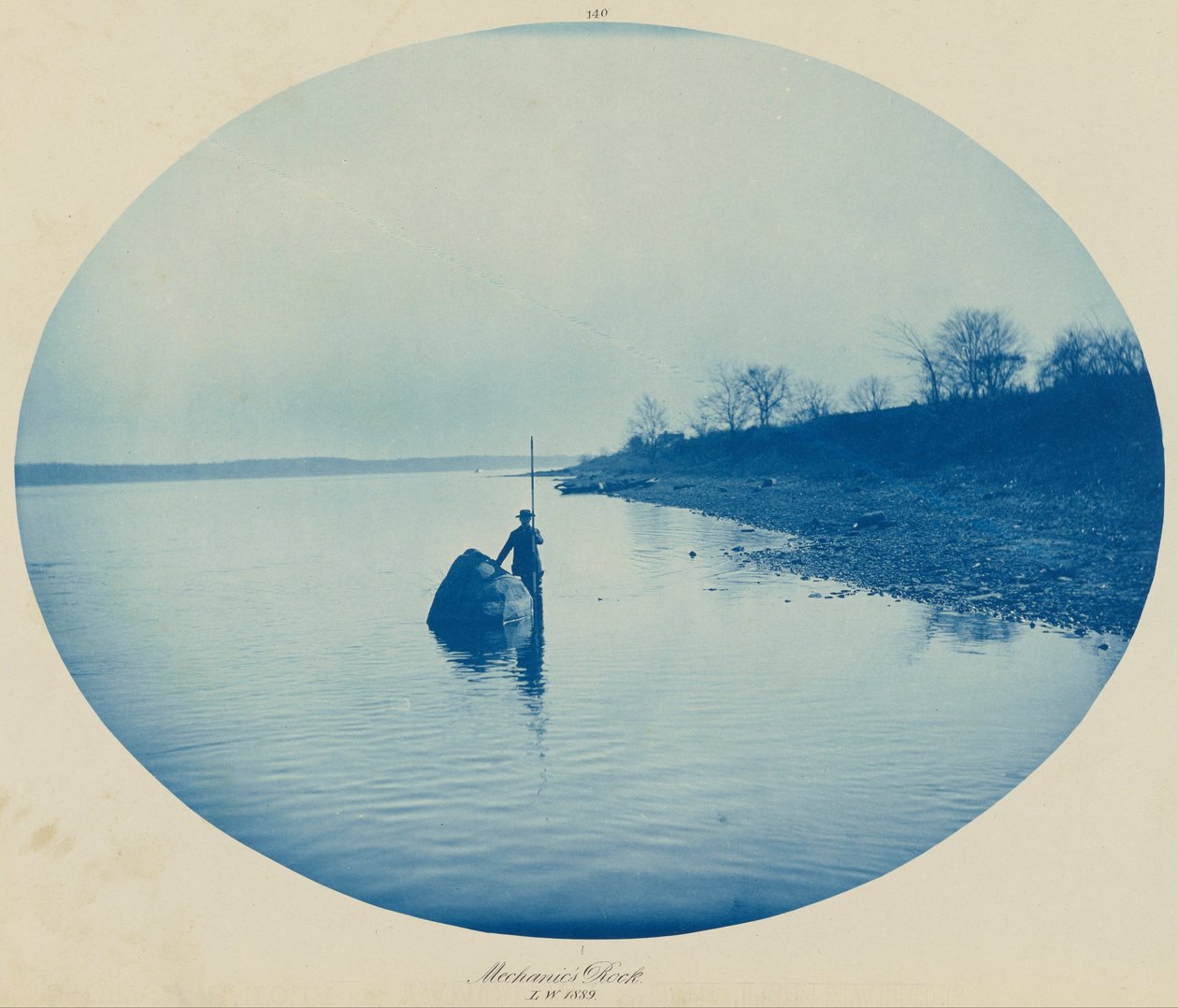 Rocher du mécanicien, basse mer - Henry P. Bosse