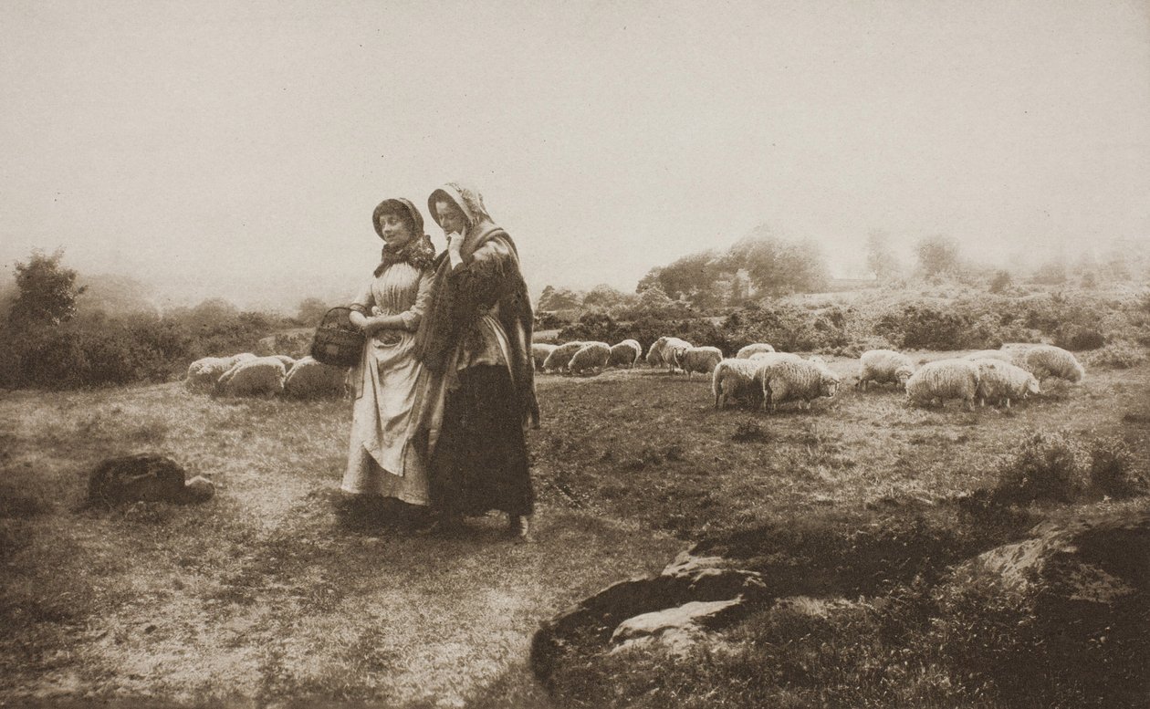 Chant de Noël, 1887, imprimé en janvier 1890 - Henry Peach Robinson