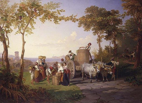 Récolte de la vigne - Henry Penry Williams