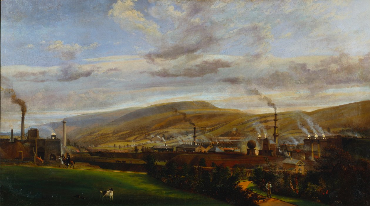 Paysage industriel du sud du Pays de Galles - Henry Penry Williams