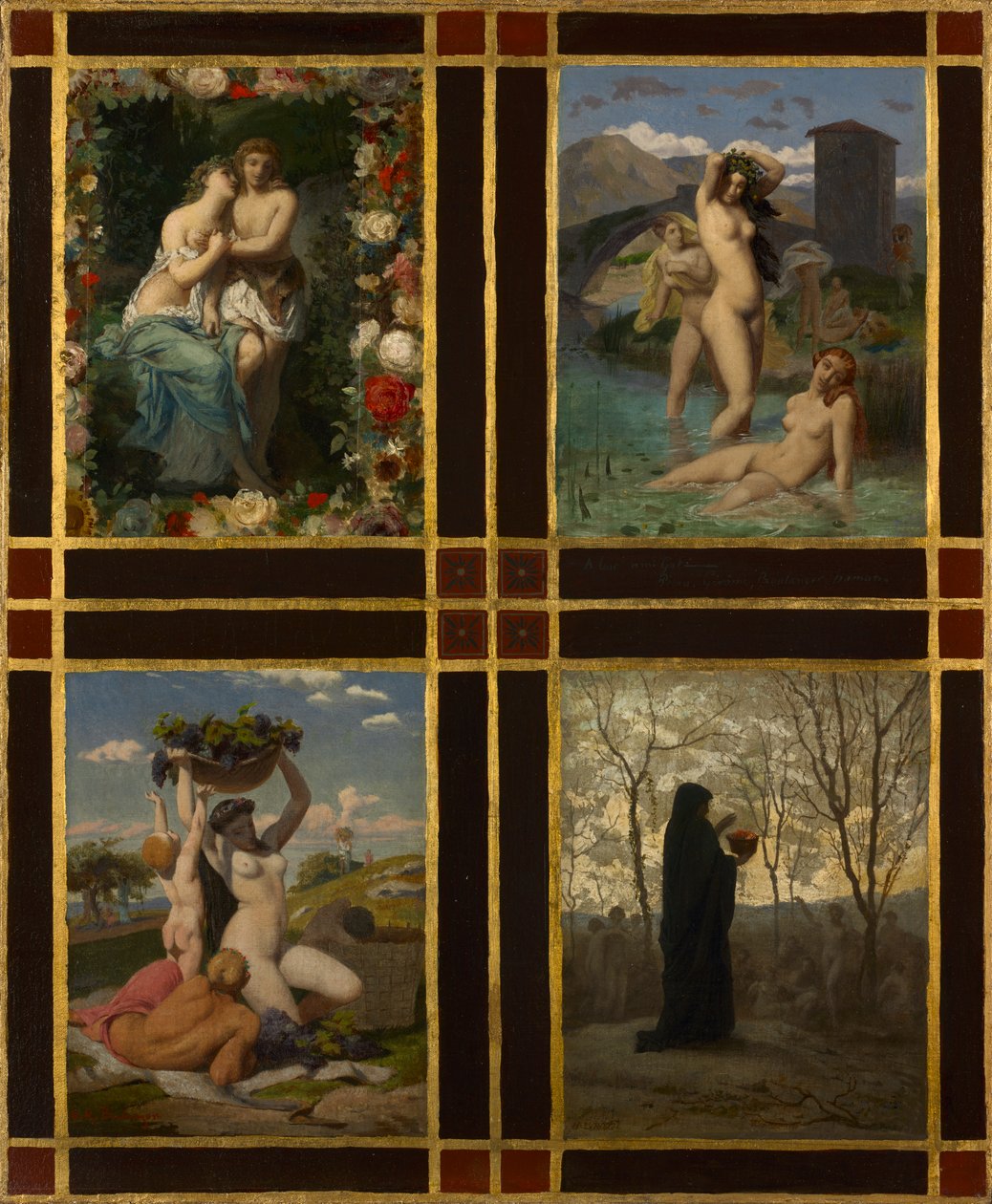 Les quatre saisons - Henry Picou
