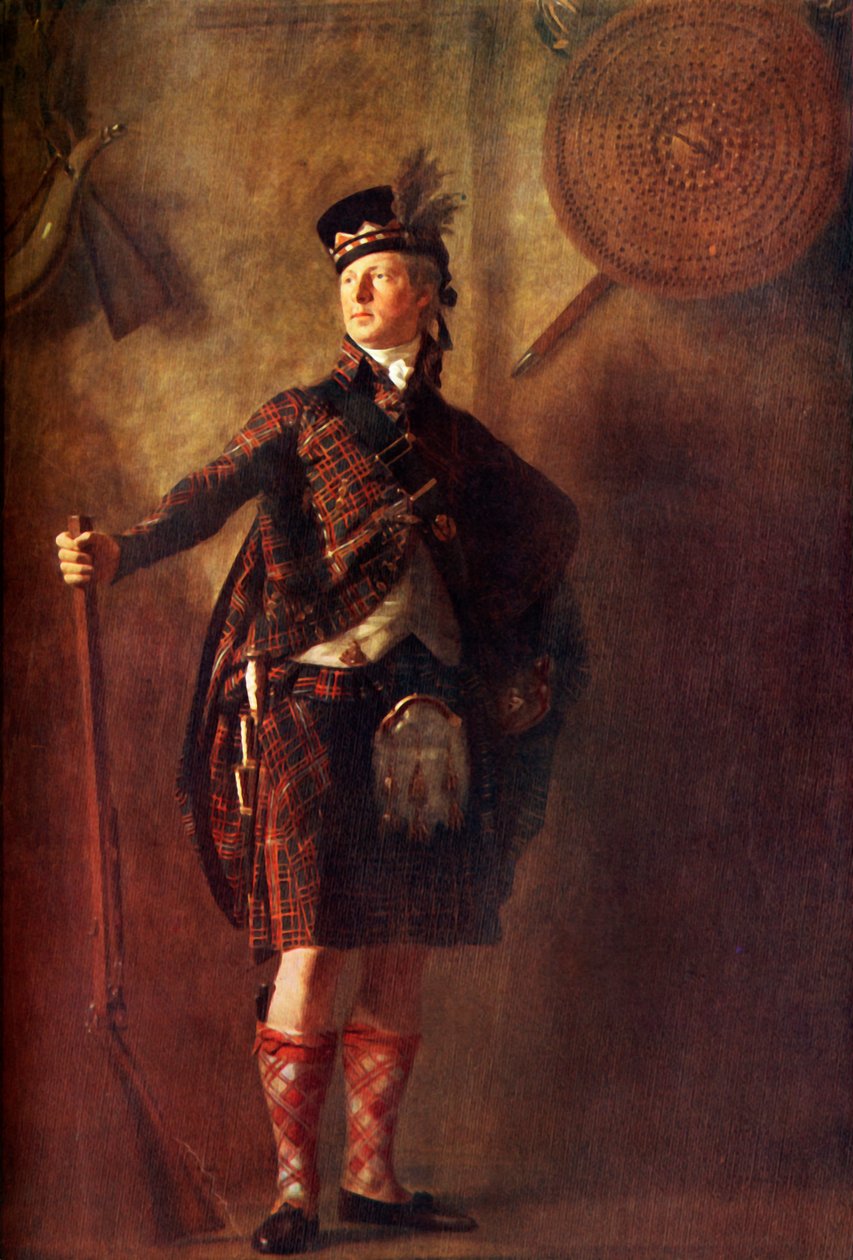 Colonel Alastair MacDonell de Glengarry, 1812, 1924 - Henry Raeburn