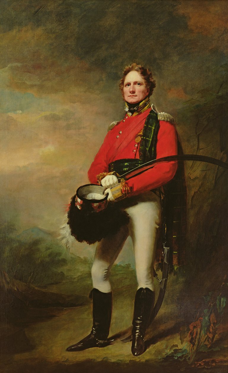Major James Lee Harvey (c.1780-1848) - Henry Raeburn