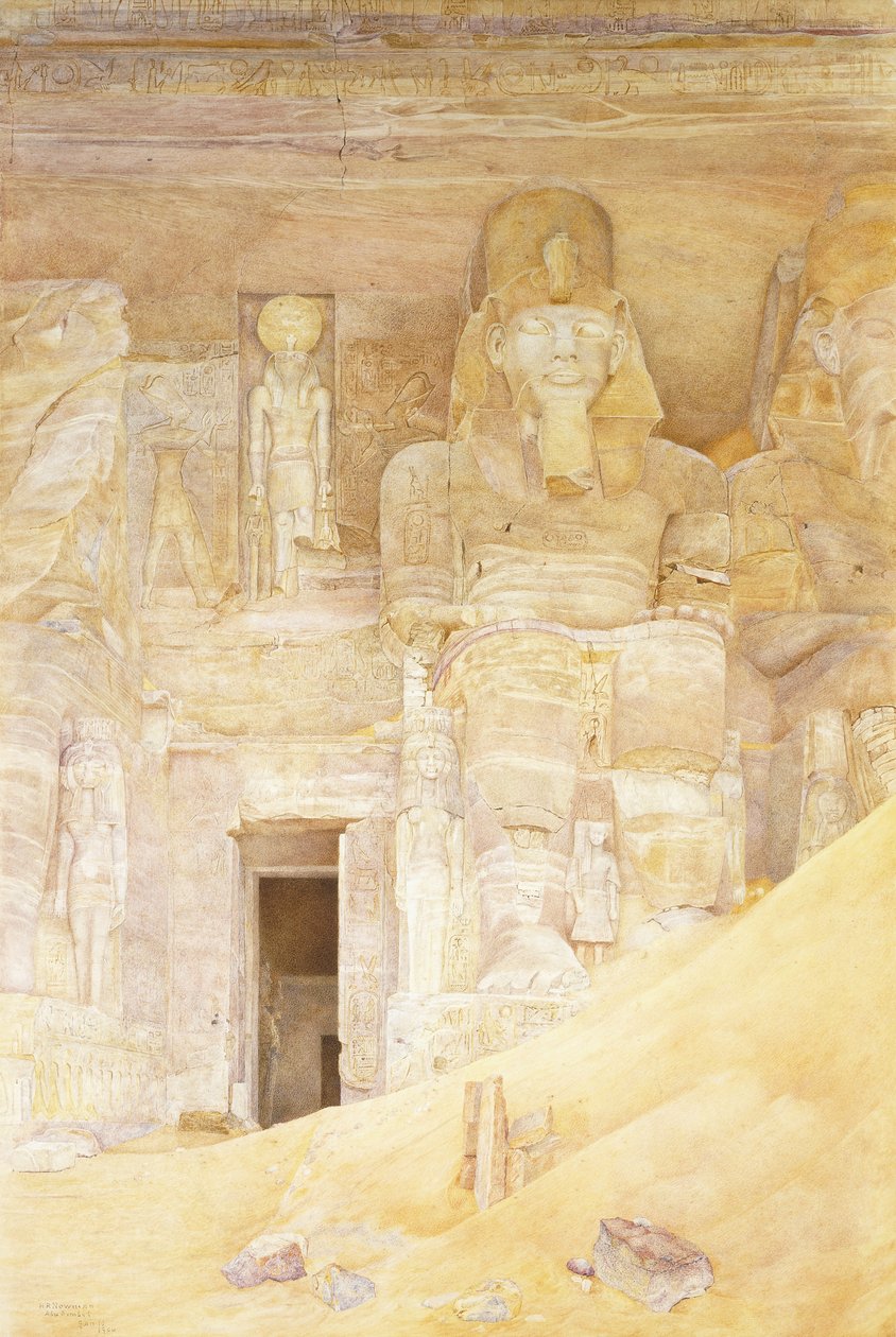 Abou Simbel, 1900 - Henry Roderick Newman