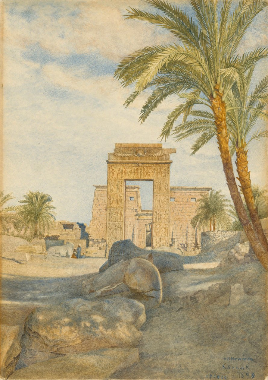 Le Temple de Karnak - Henry Roderick Newman