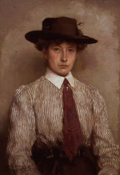 Portrait de Mme Hamilton - Henry Scott Tuke