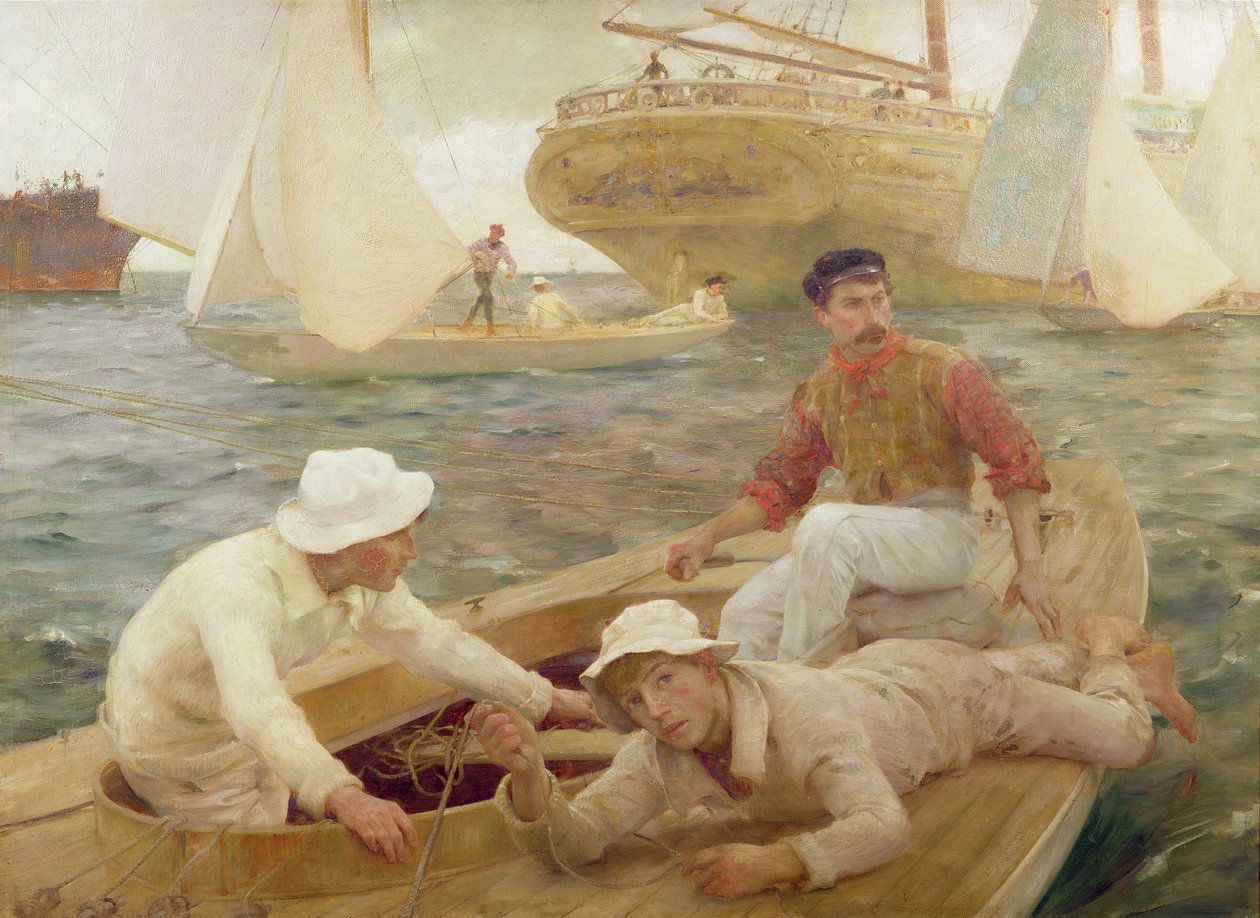 Le retour à la maison, 1902 - Henry Scott Tuke