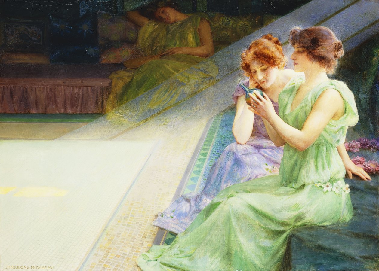 Iridescence, vers 1895 - Henry Siddons Mowbray