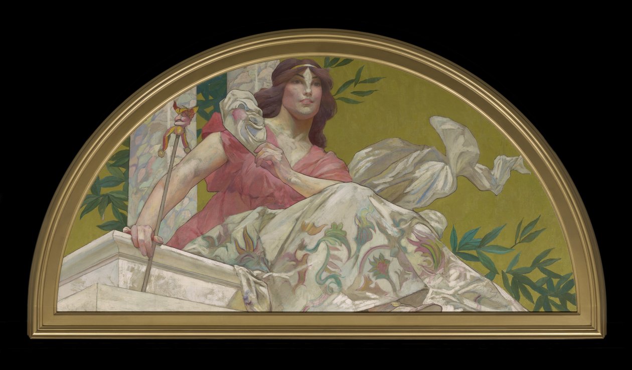 Muse de la comédie, 1893 - Henry Siddons Mowbray