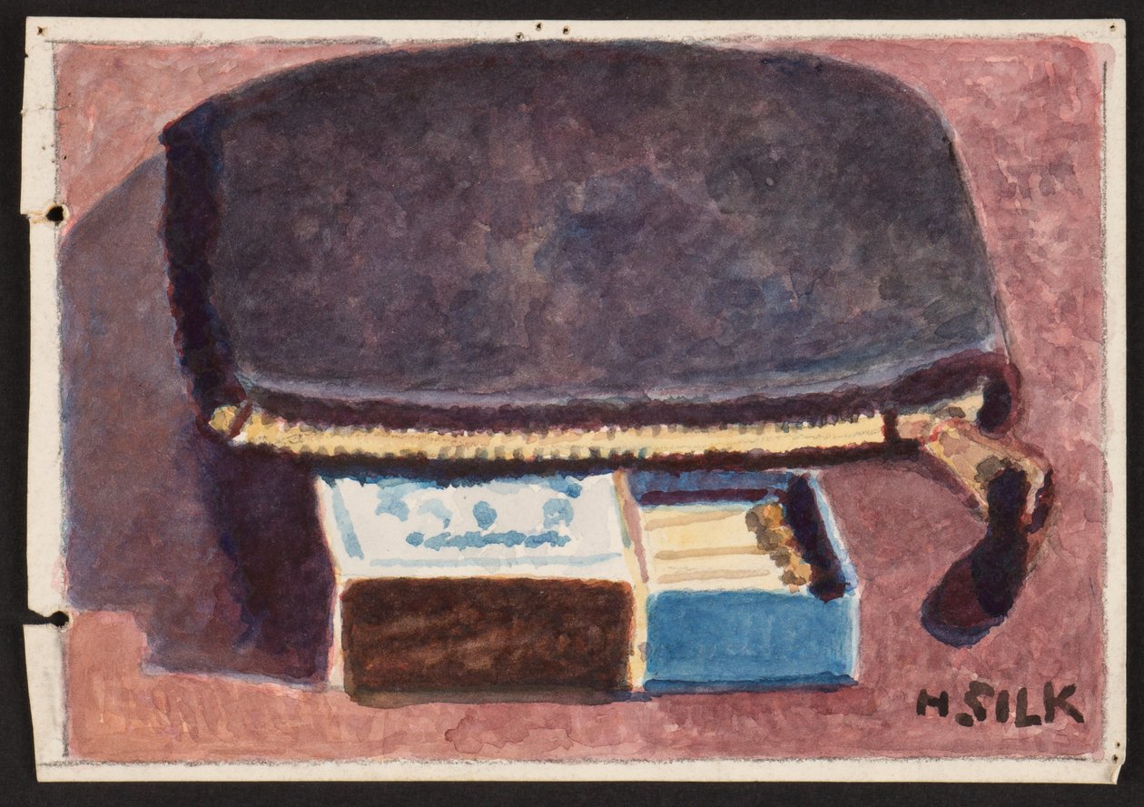 Sac à main et allumettes, c.1930 - Henry Silk