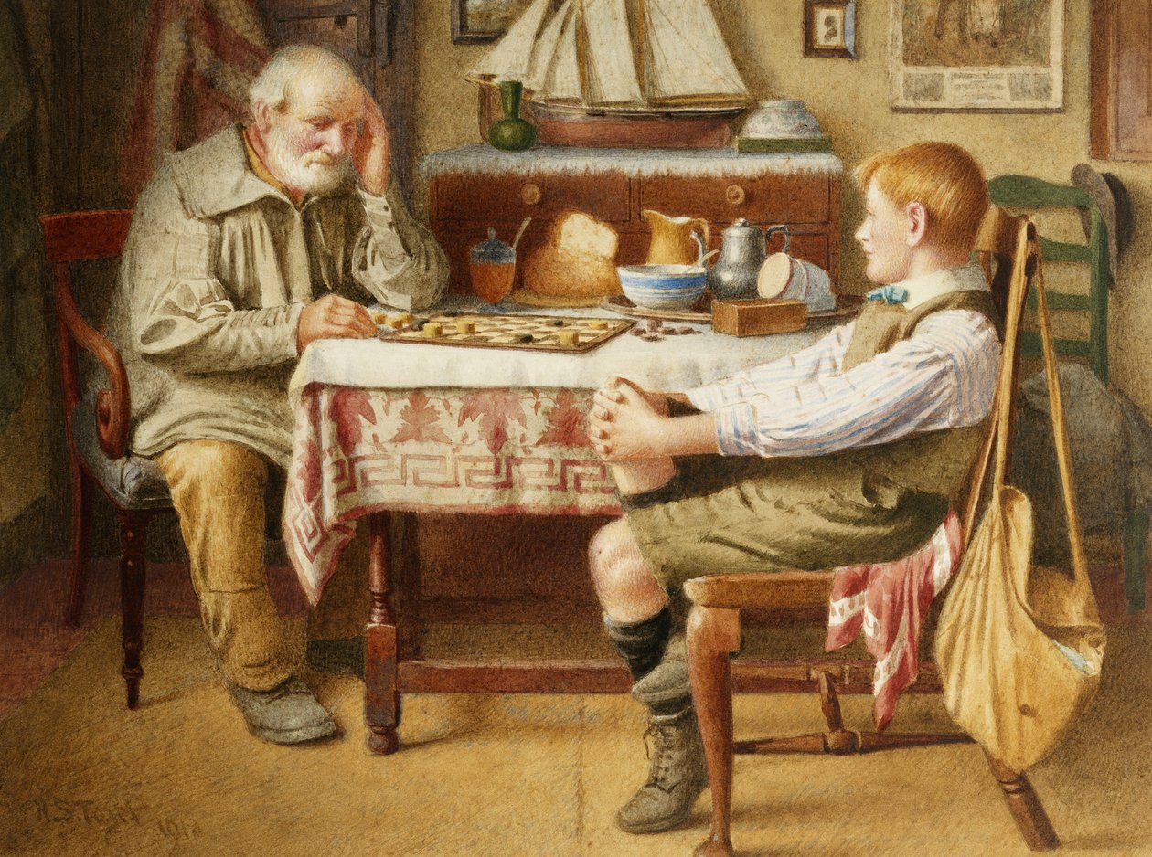 Le Jeu de Dames - Henry Spernon Tozer