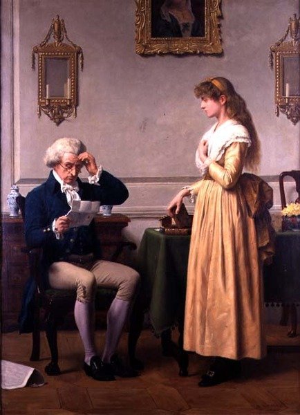 La Lettre - Henry Stacey Marks
