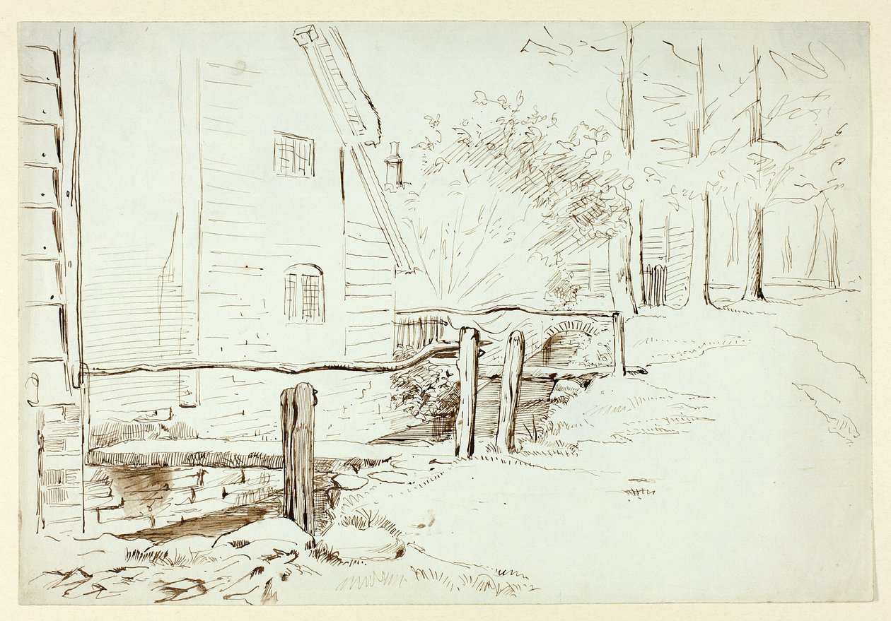 Paysage avec pont - Henry Stacy Marks
