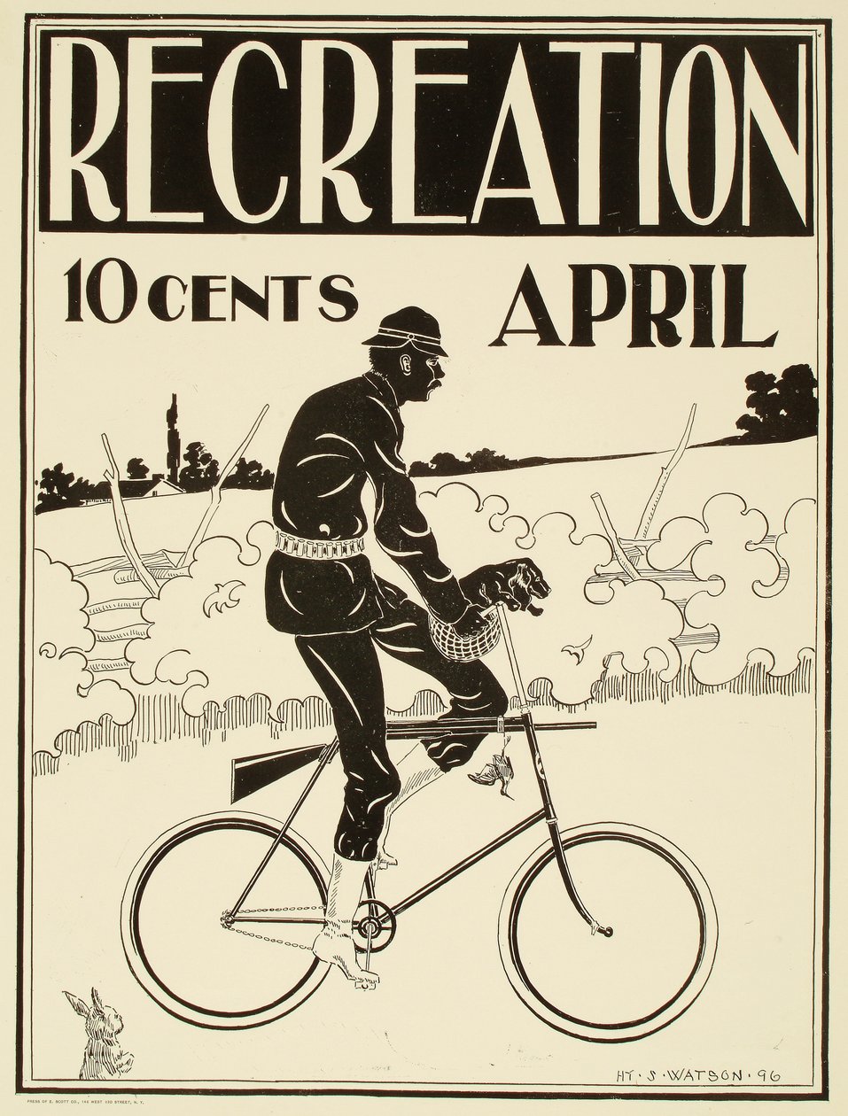 Récréation, avril - Henry Sumner Watson