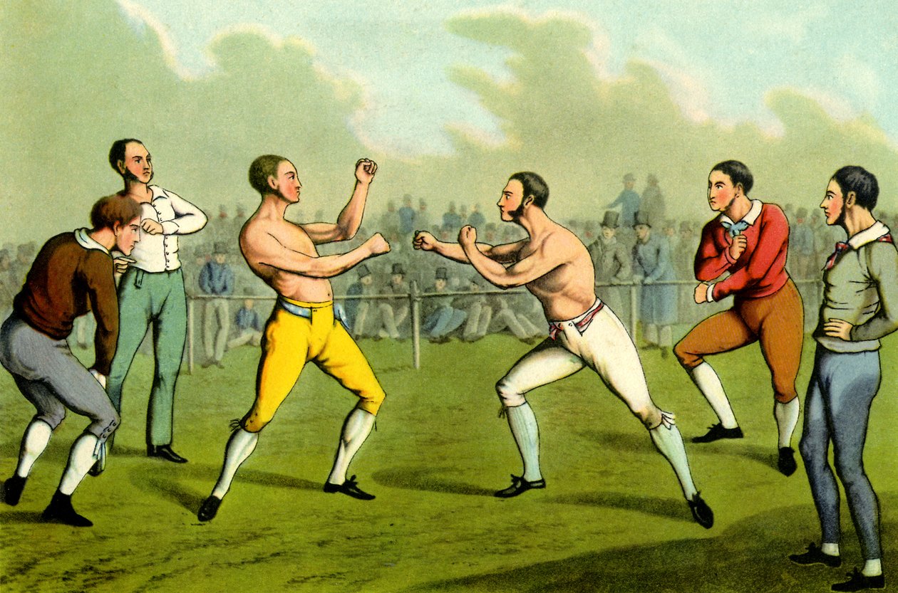 Boxe à mains nues - Henry Thomas Alken