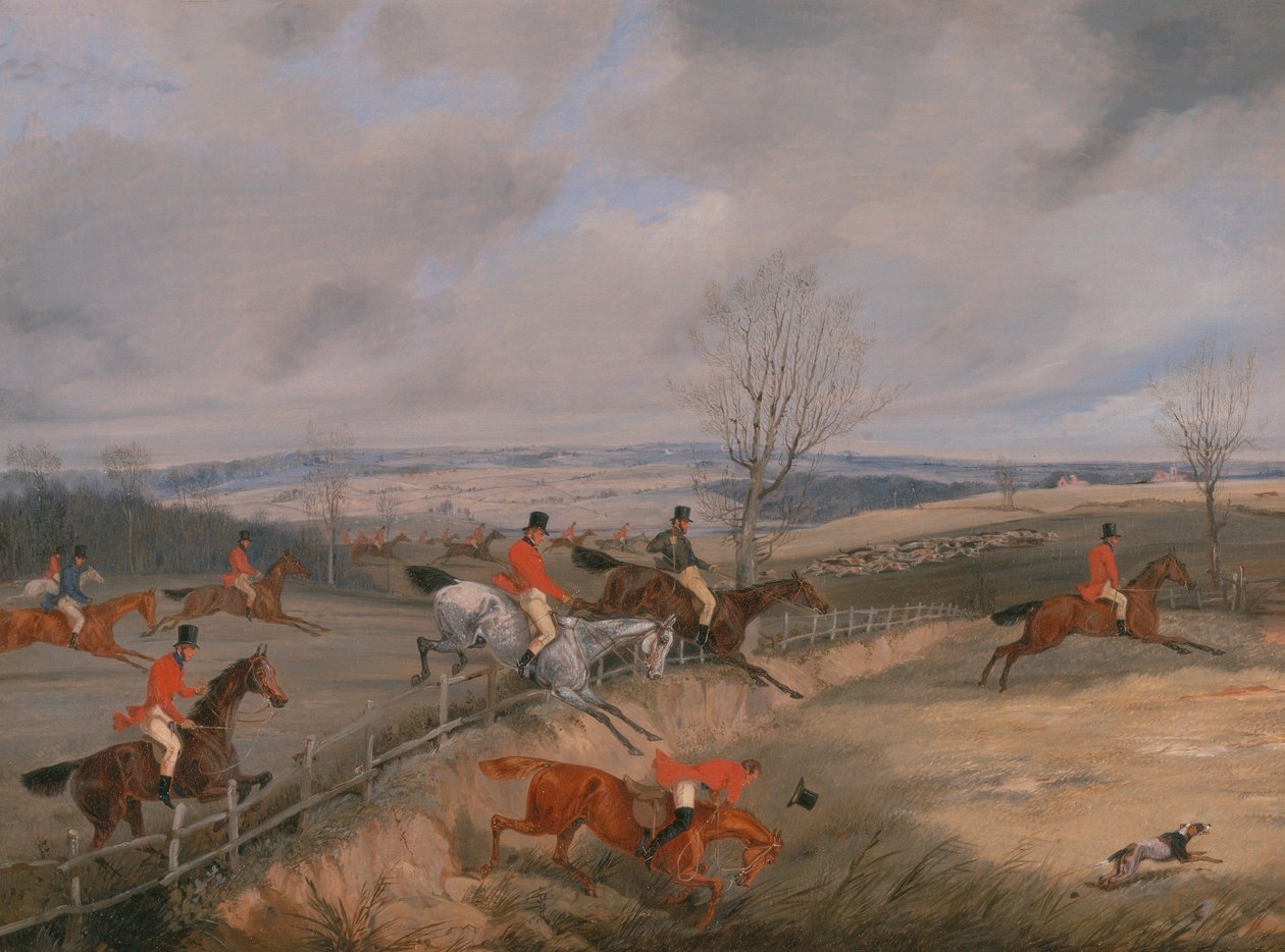 Scène de chasse : Tirer le couvert - Henry Thomas Alken