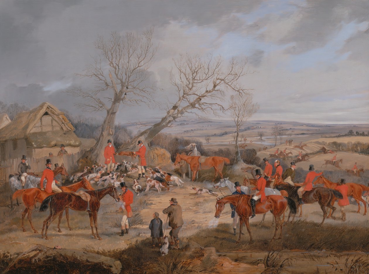 Scène de chasse : La mise à mort, vers 1840 - Henry Thomas Alken