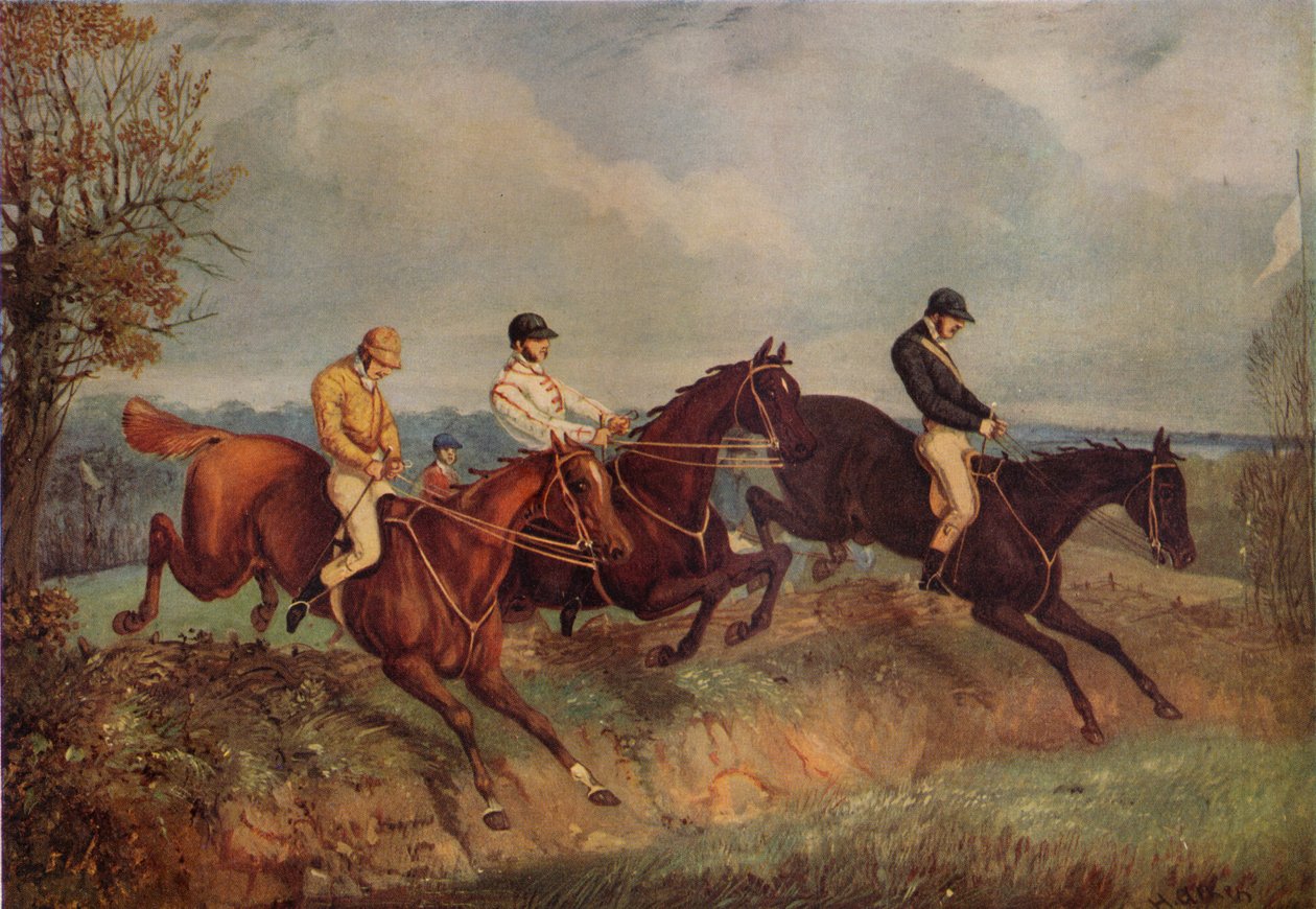 Steeplechasing - Henry Thomas Alken