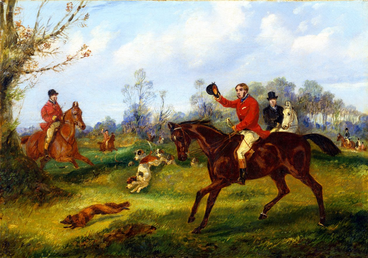 La découverte, vers 1840 - Henry Thomas Alken