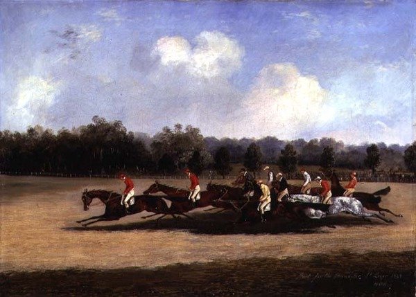 Le départ du St. Leger - Henry Thomas Alken
