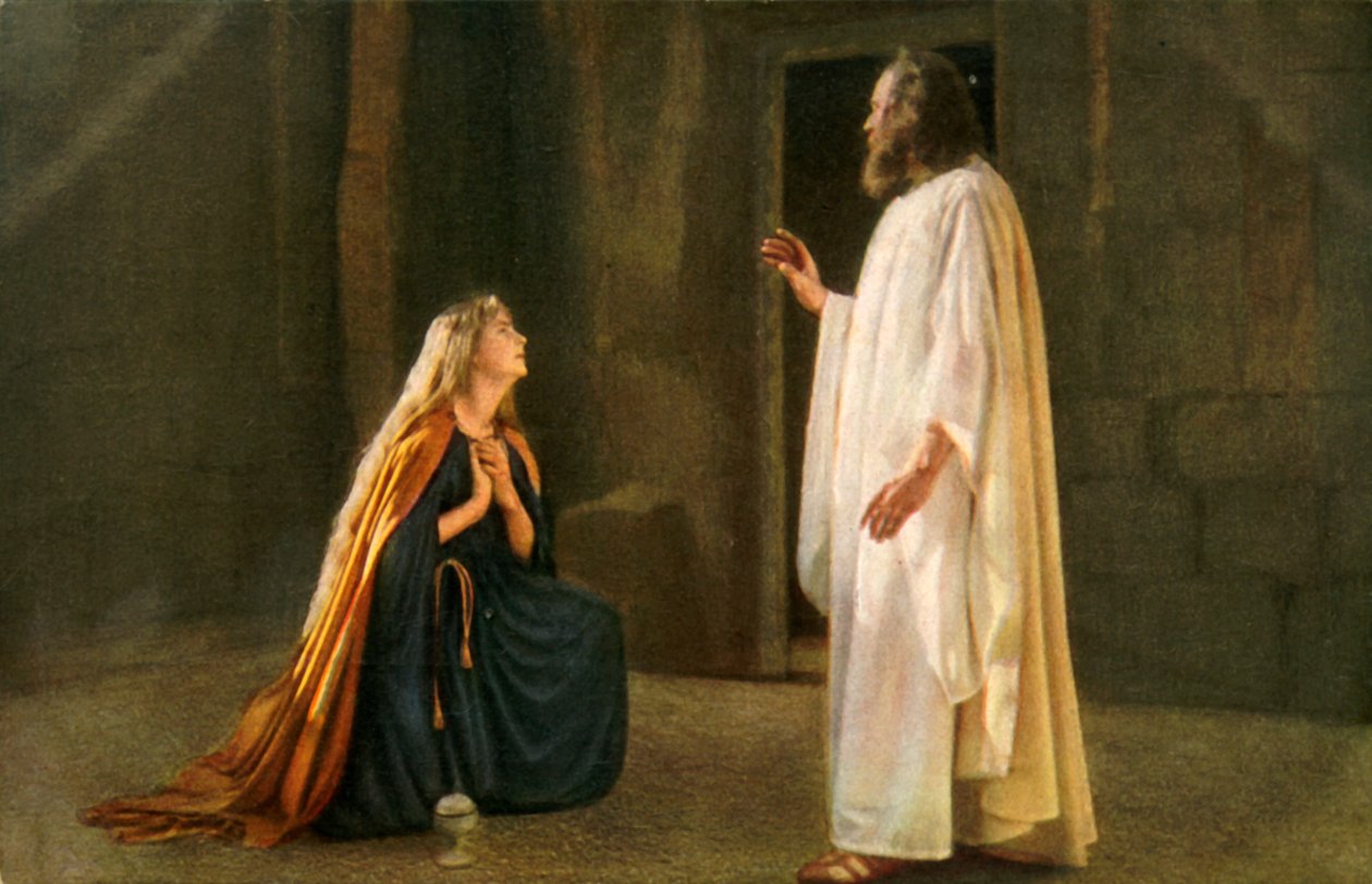 Jésus apparaît à Marie Madeleine, 1922 - Henry Traut