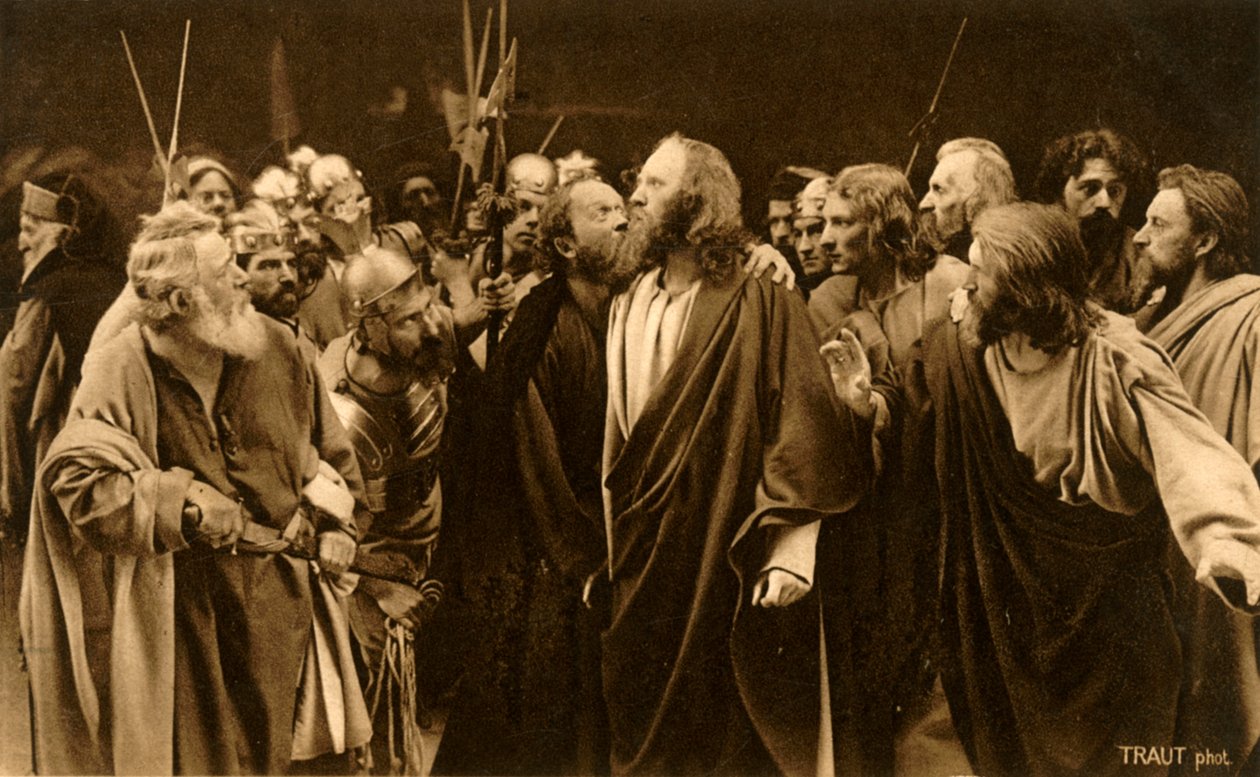 Judas trahit son maître, 1922 - Henry Traut