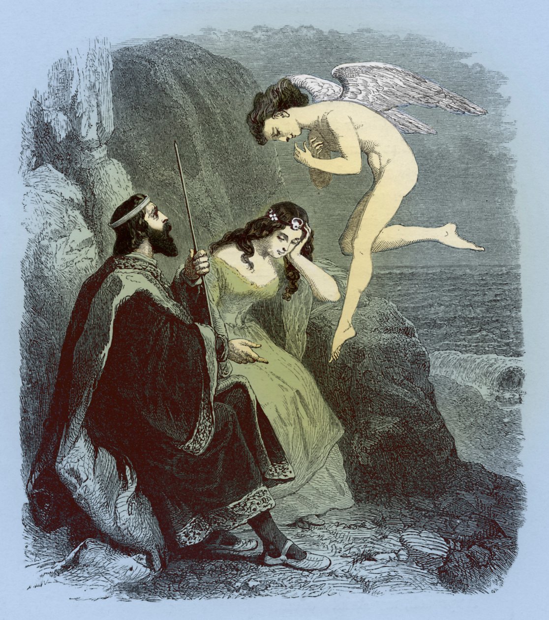 La Tempête - Shakespeare par Doré - Henry Vizetelly