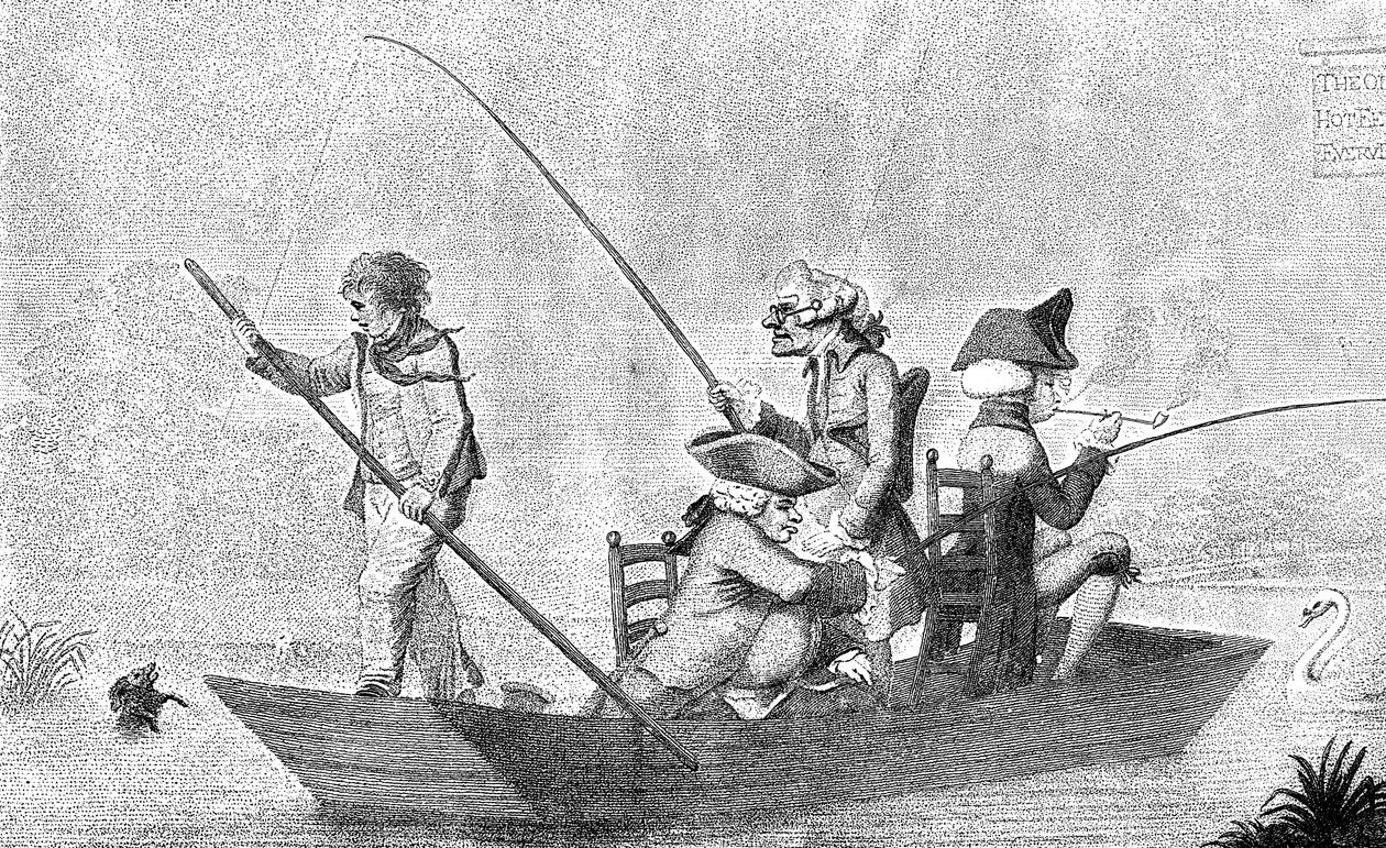 Patience dans une barque, 1792 - Henry William Bunbury