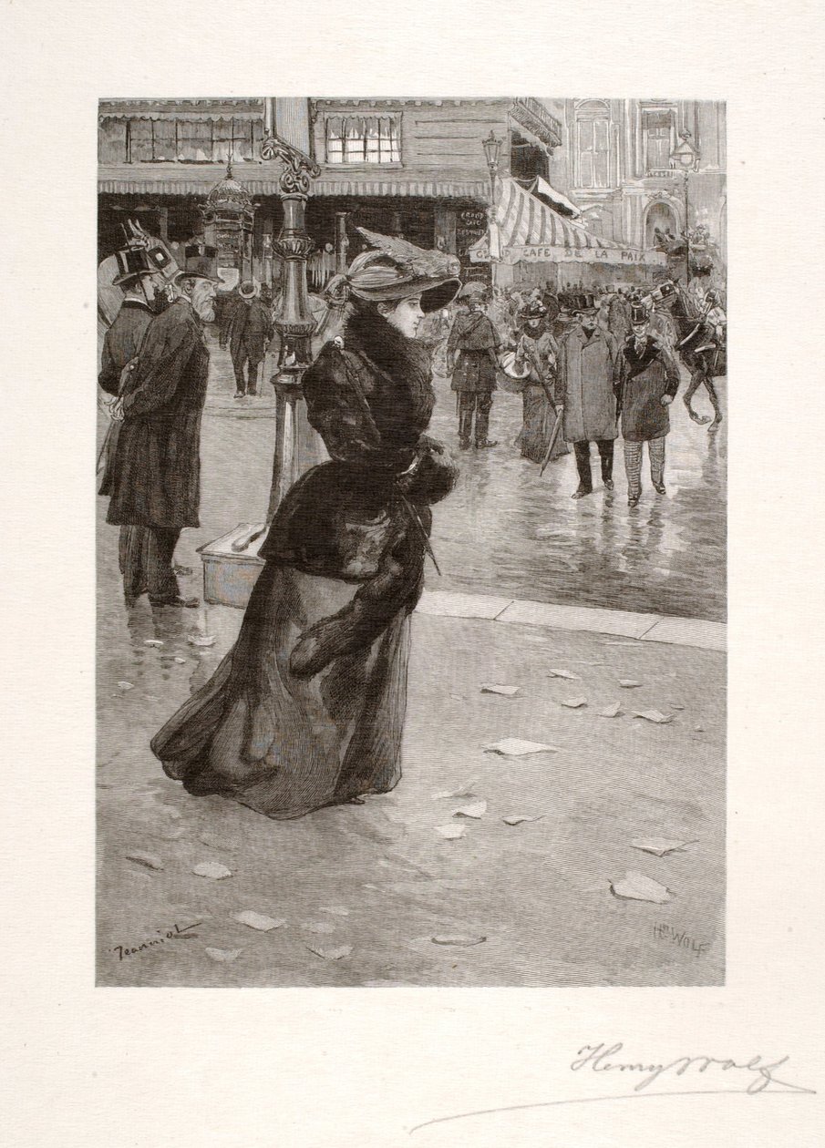 Boulevard des Italiens, une Parisienne à part entière - Henry Wolf