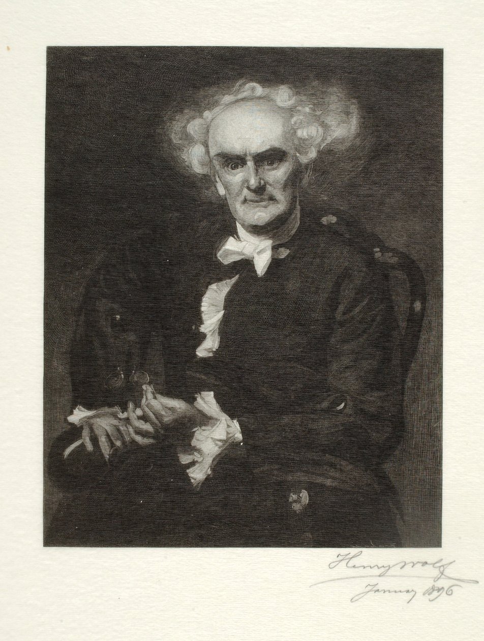 Joseph Jefferson dans le rôle du "Dr Pangloss". - Henry Wolf