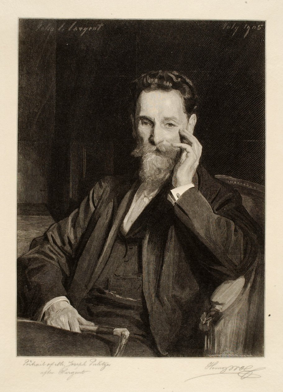 Joseph Pulitzer - Henry Wolf