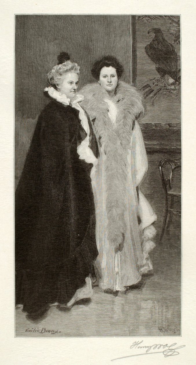 Mère et fille - Henry Wolf