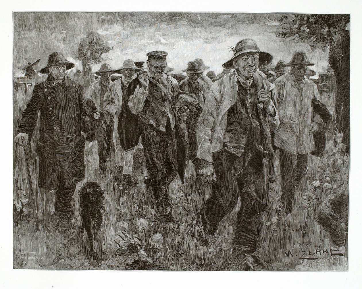 Sur la route - Henry Wolf