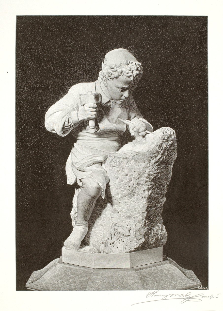 Le jeune Michel-Ange - Henry Wolf
