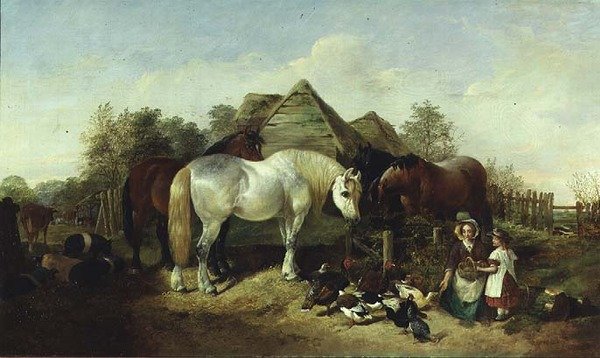La ferme - Henry Woollett