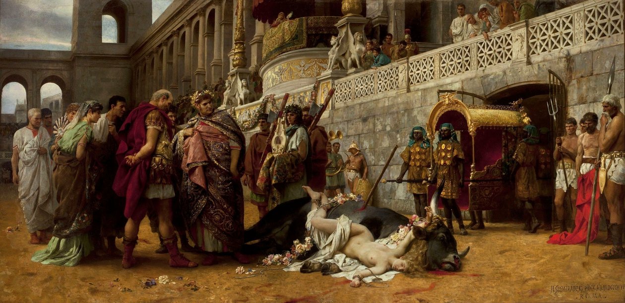Dircé chrétienne - Henryk Siemiradzki