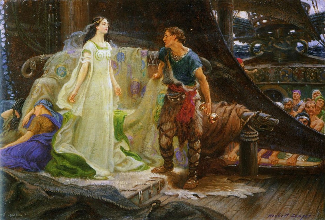 Tristan et Iseult - Herbert James Draper