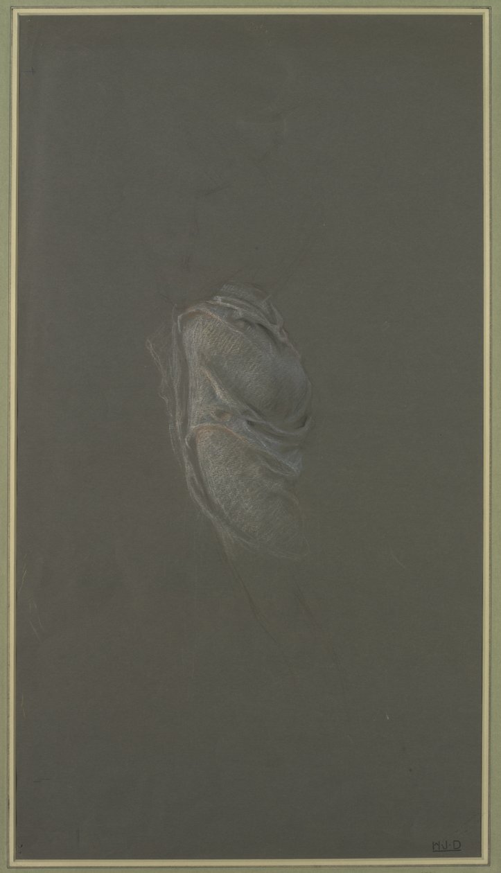 Étude de draperie pour 