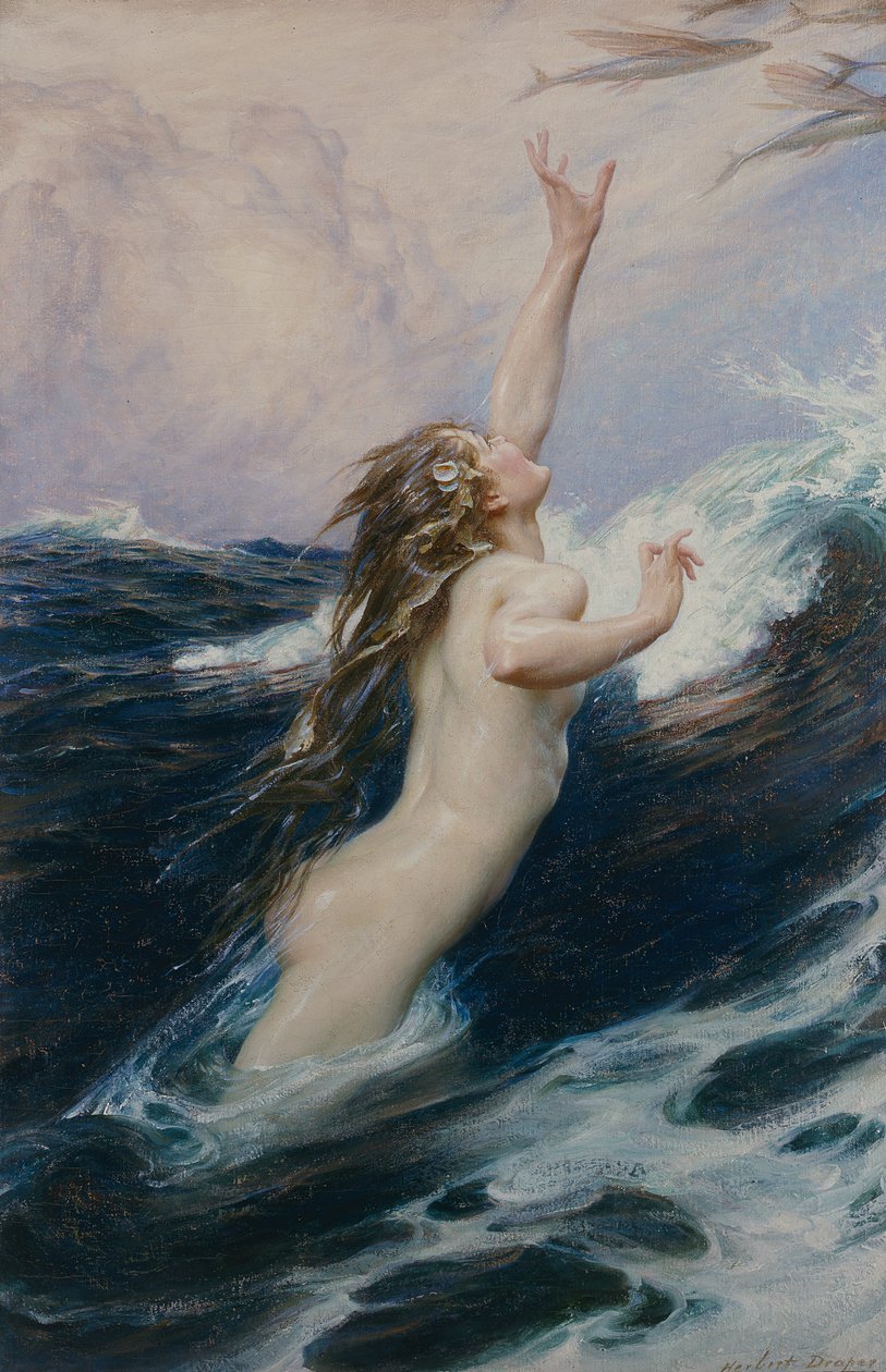 Poisson volant, 1910 - Herbert James Draper