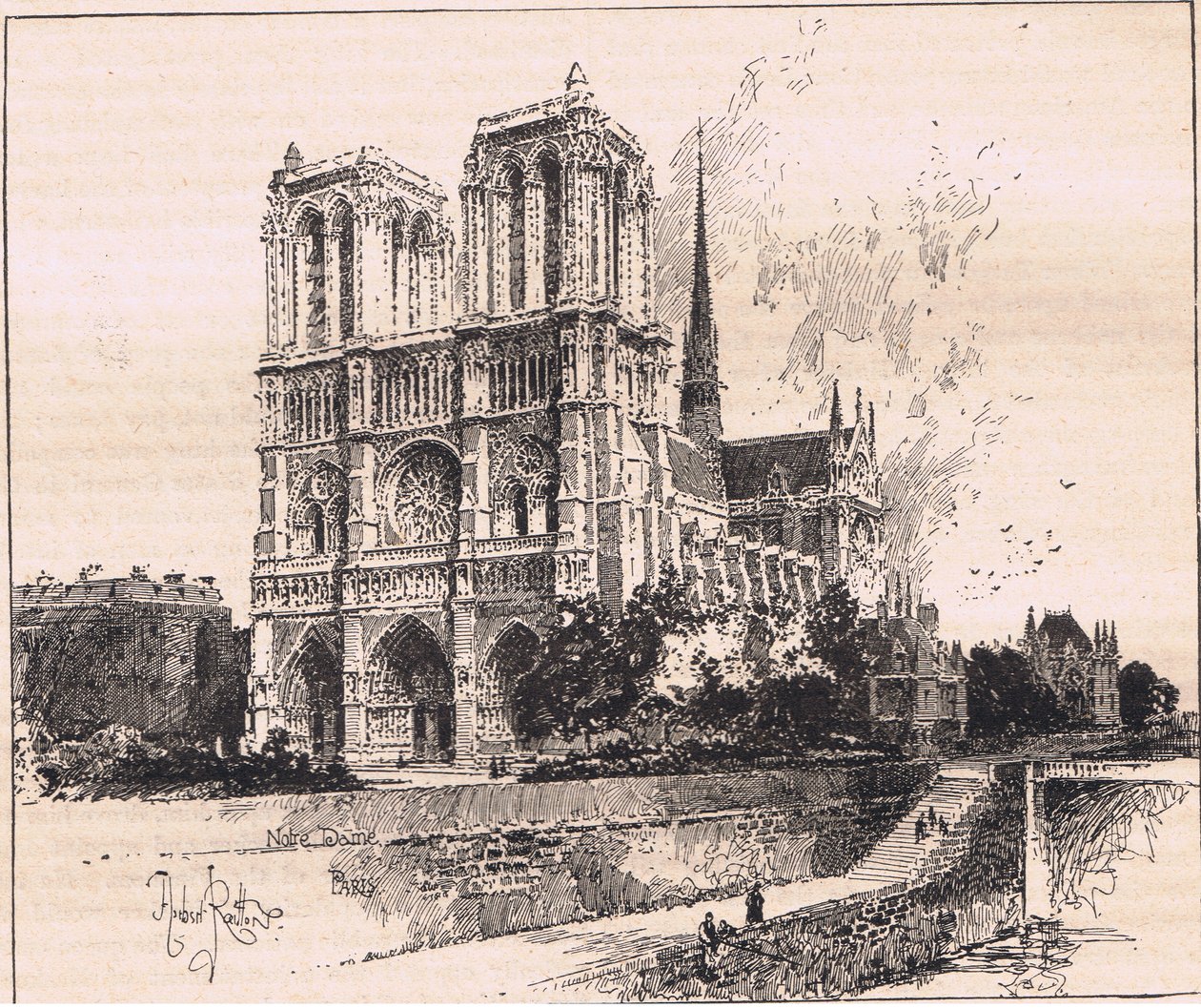 Notre-Dame, Paris - Herbert Railton
