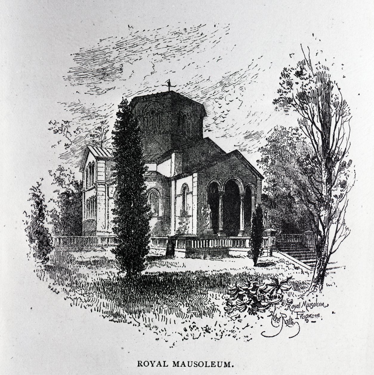 Le mausolée royal, Frogmore - Herbert Railton