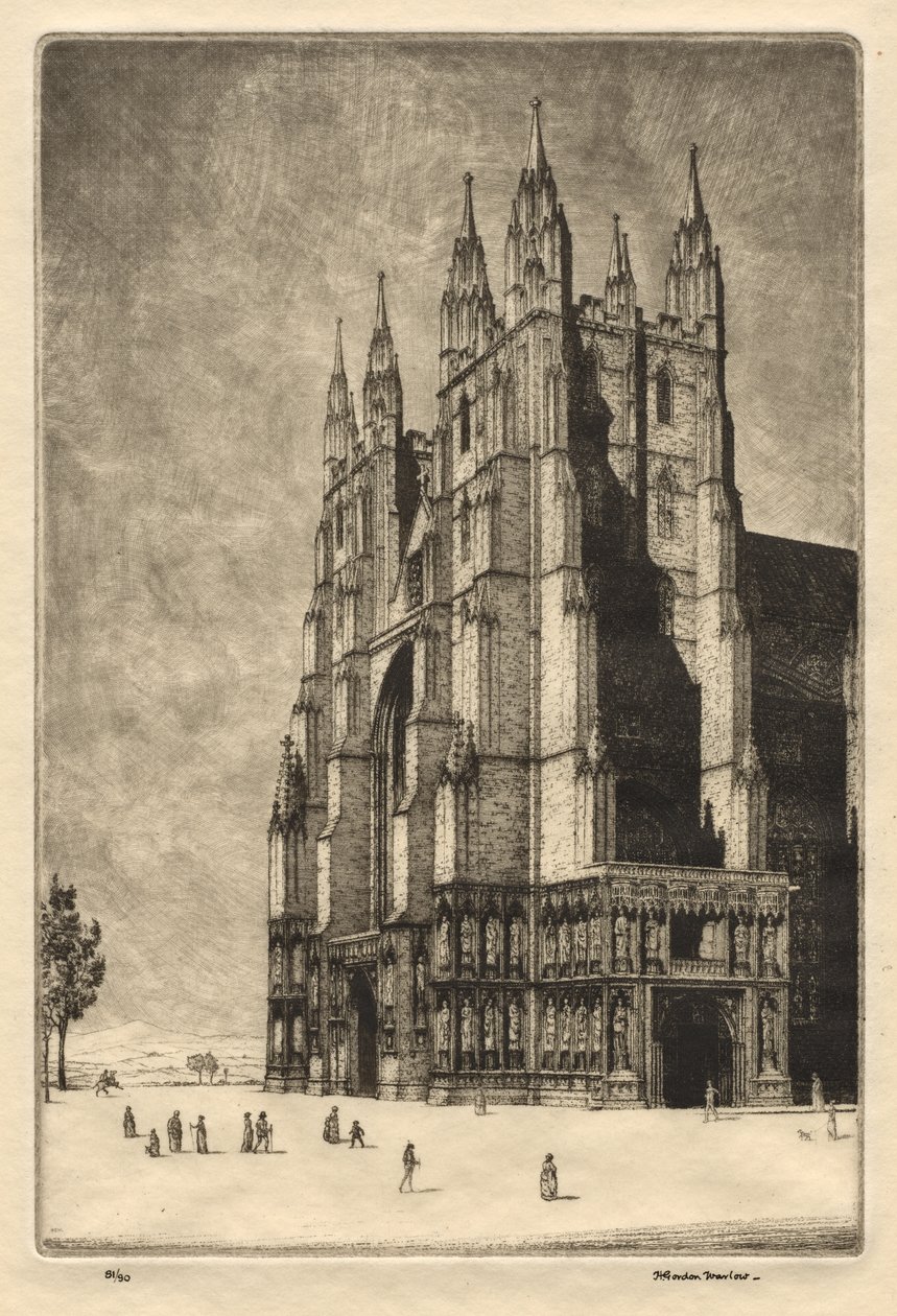 Cathédrale de Canterbury - Herbert Gordon Warlow