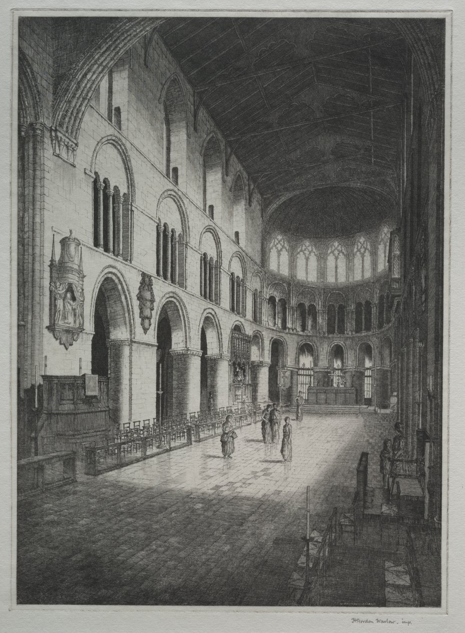 Église Saint-Barthélemy, Intérieur - Herbert Gordon Warlow