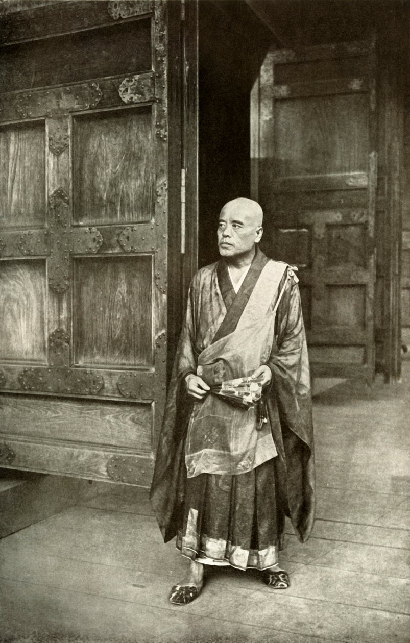 Un prêtre de Bouddha, 1910 - Herbert Ponting