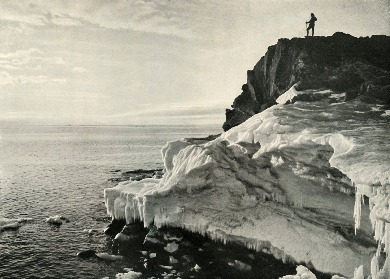 Cap Royds, regardant vers le nord, vers 1910-1913, 1913 - Herbert Ponting