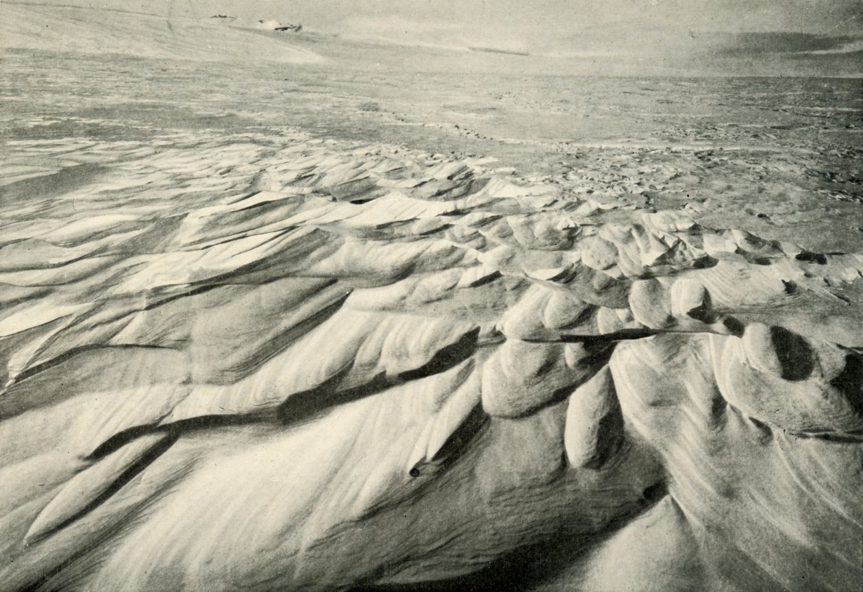 Sastrugi, 21 février 1911, 1913 - Herbert Ponting