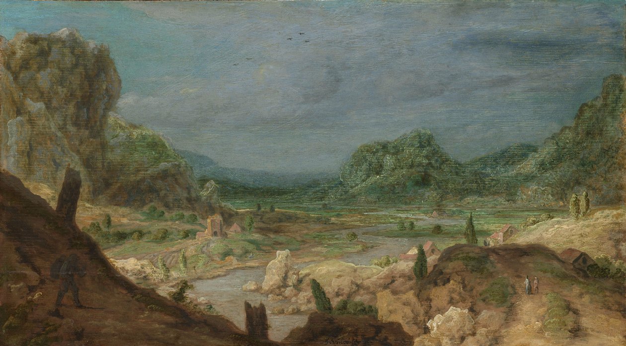 Vallée fluviale, c.1626-30 - Hercules Segers