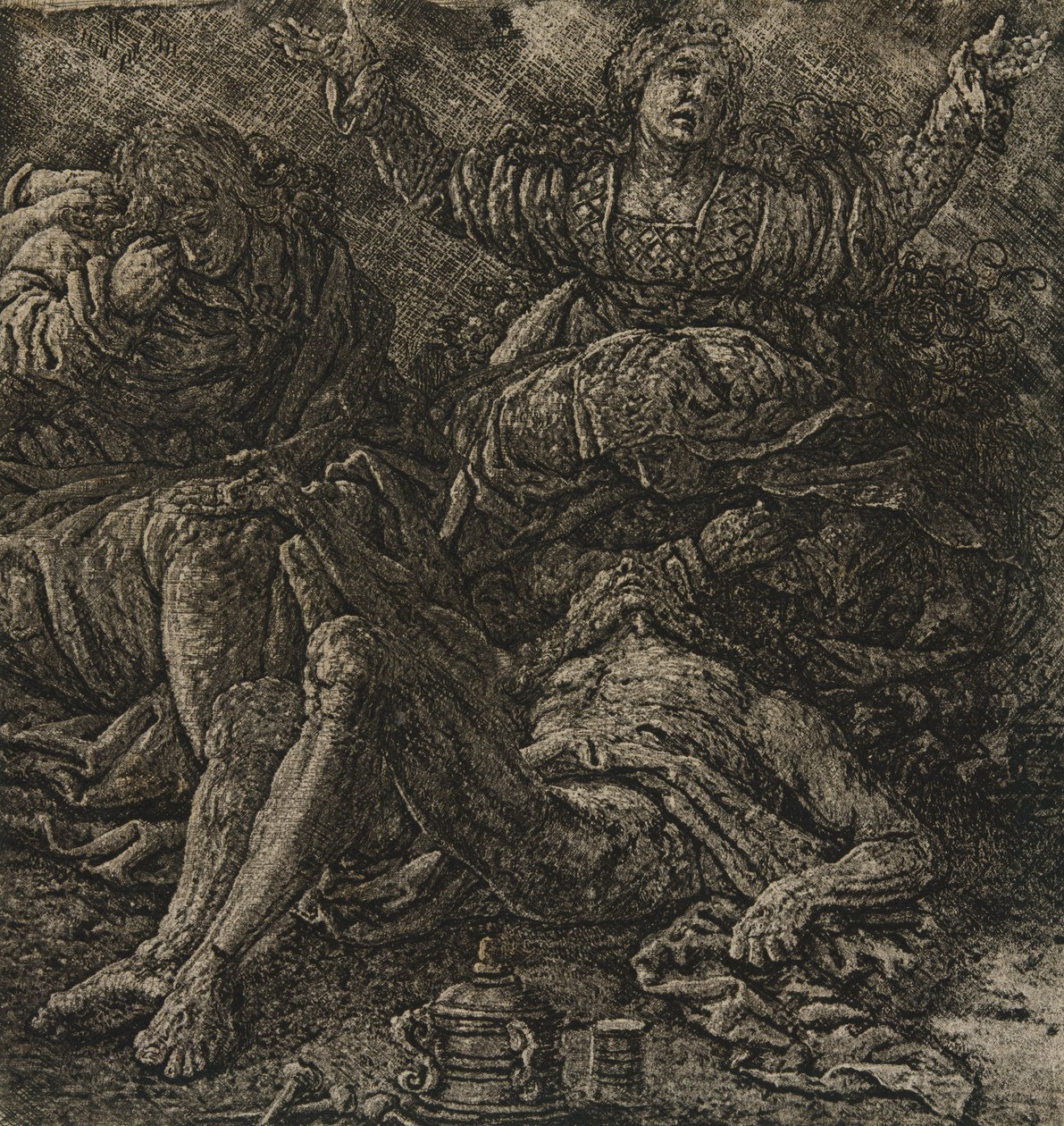La Lamentation, vers 1607 - Hercules Seghers